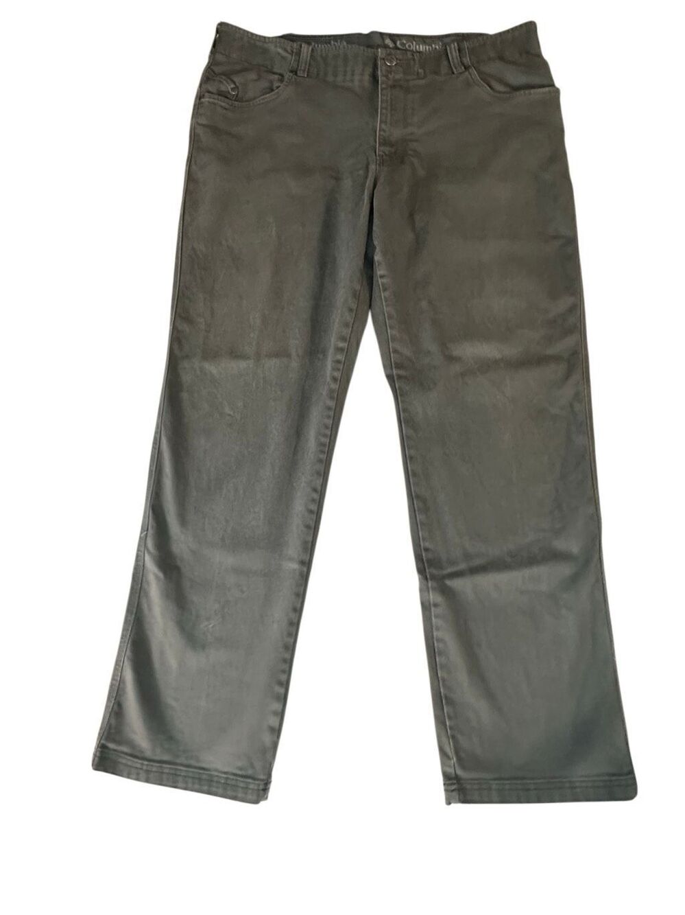Columbia Men's Gray Stretch Slim Fit Straight Leg Denim Jeans Size 40x32